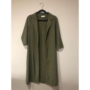 Green Long Jacket